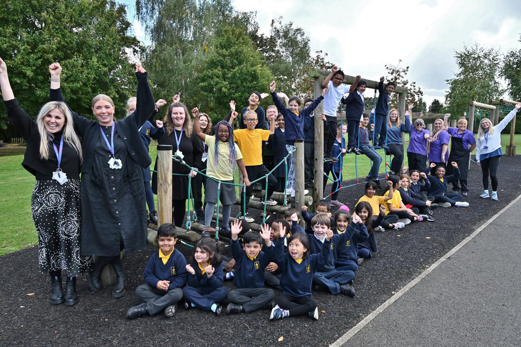 Celebrations at All Saints Primary School in Peterborough as Ofsted ...