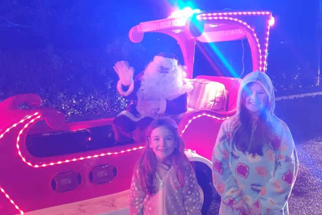 Thorney's annual 'Santa sleigh pull' event delighted families once again this year, with children of all ages turning out to greet Father Christmas and his helpers on Sunday December 10.
