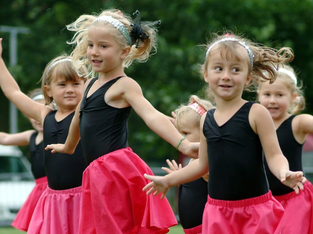 Pop Divas take to the arena at the Ashfield Show - do you recognise any of the dancers?