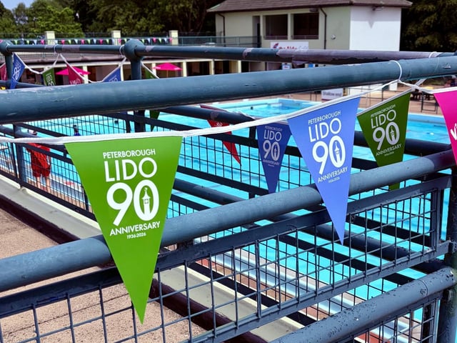 The 90th birthday bunting
