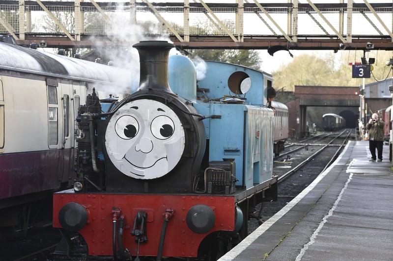 Thomas is back on the rails at the Nene Valley Railway after a 2 year re-fit