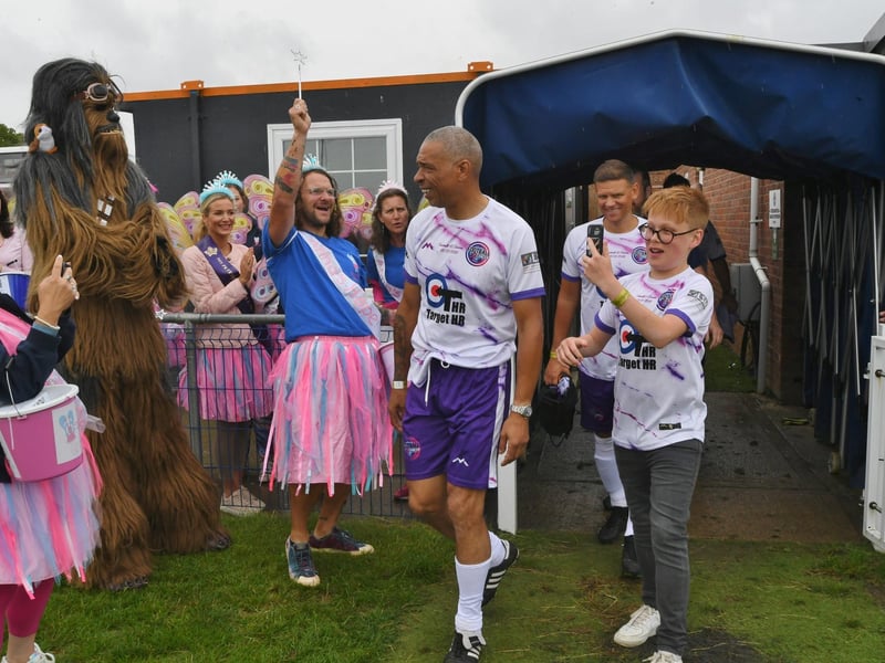 Former Nottingham Forest and England Footballer Des Walker.