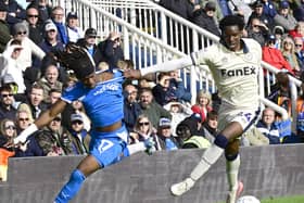 Vernon Masara in action for Posh v Burton Albion. Photo David Lowndes.