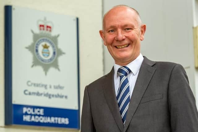 Cambridgeshire and Peterborough's Police and Crime Commissioner Darryl Preston.