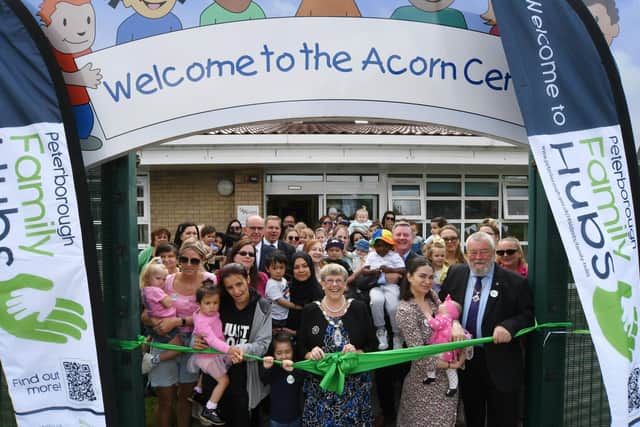 The launch of the new First Steps Family Hub last summer