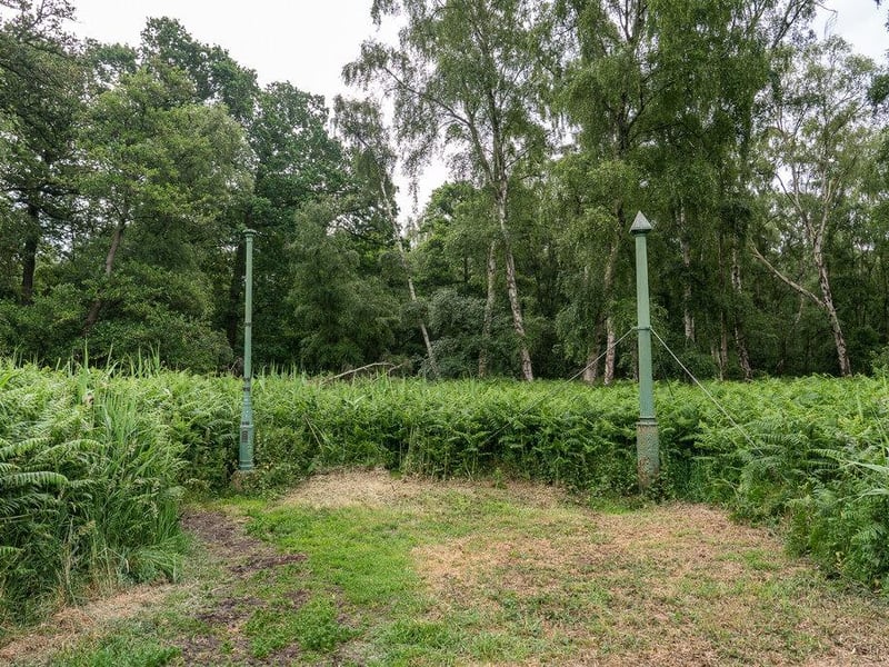 Holme Fen Posts were erected in 1848 to record the peat shrinkage. The base of the post was embedded in the clay layer that underlies the peat and the top of the post was cut off level with the soil surface. Today approximately 4 metres of the post is showing above ground recording the ground subsidence since 1852.