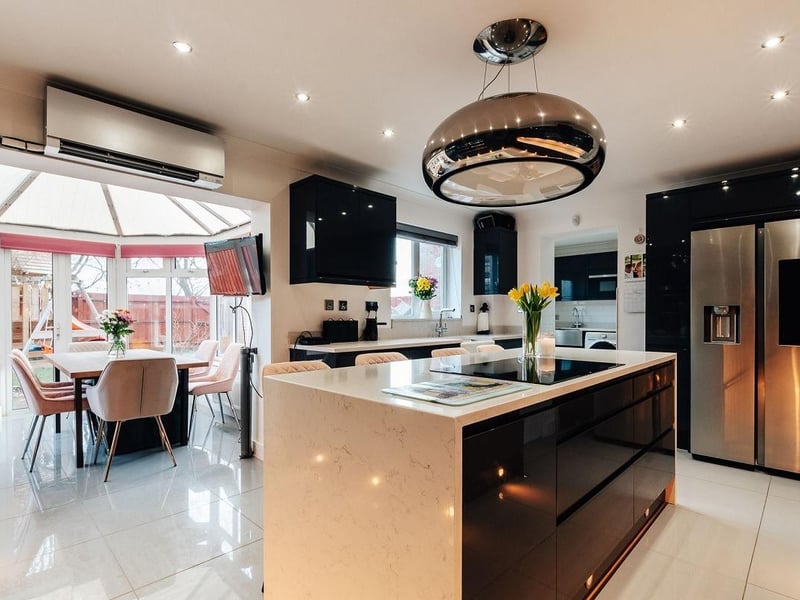 The kitchen/diner