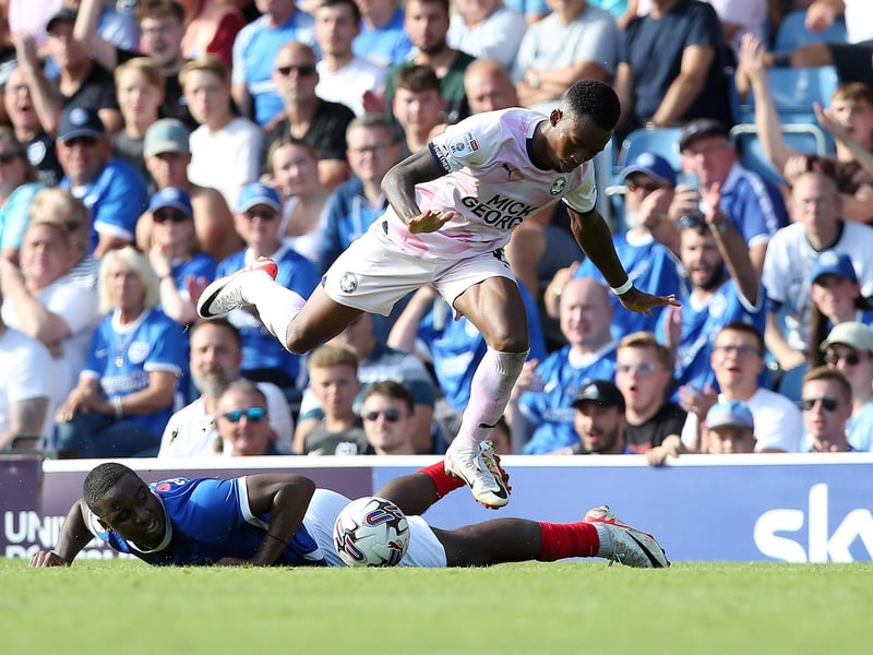 Posh would be sacrificing some crossing ability by shifting Harrison Burrows away from left-back, but they would be adding pace, power and dynamism by including Chelsea loanee Sturge. He'd also add much-needed height to the backline.