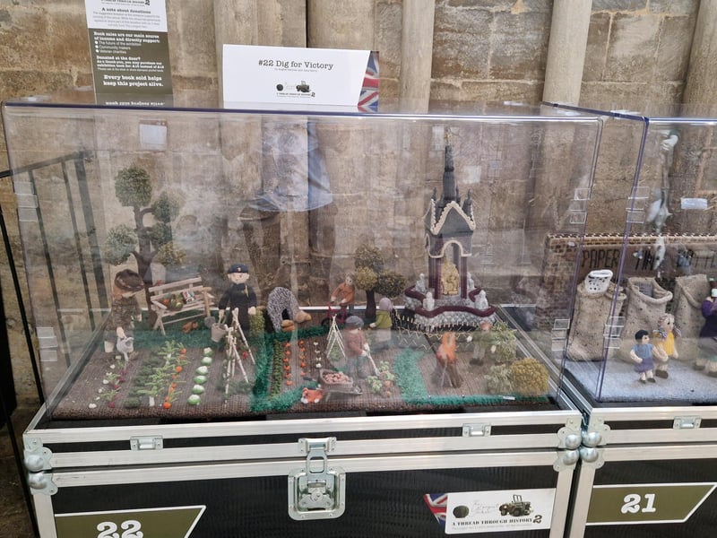 WW2 at Peterborough Cathedral.