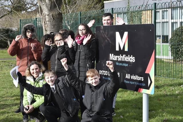 "We are really proud to have raised so much money for a charity that is so close to our hearts,” said Rebecca Hogan, head of pastoral at Marshfields school.
