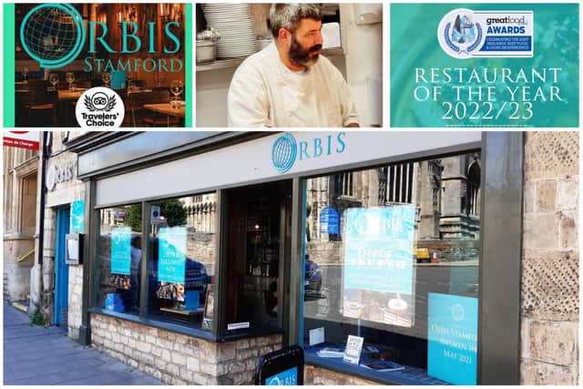 Orbis in Stamford has a new chef and more awards.