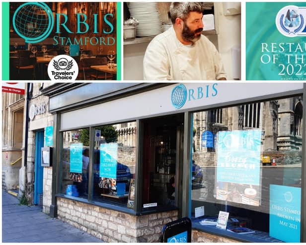 Orbis in Stamford has a new chef and more awards.