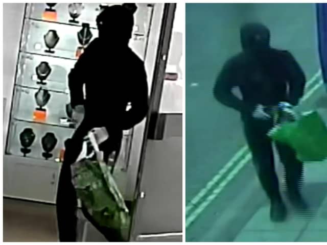 Police have released images of the man they want to trace