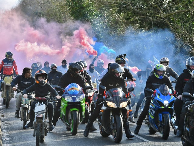 McKenzie Hallam's funeral at Peterborough Crematorium