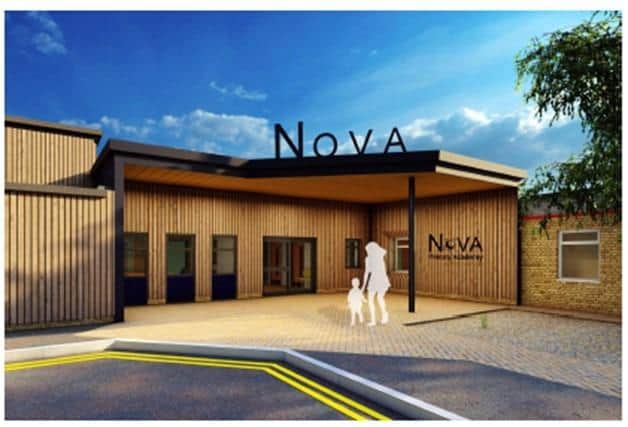 How the school will look when the work is completed