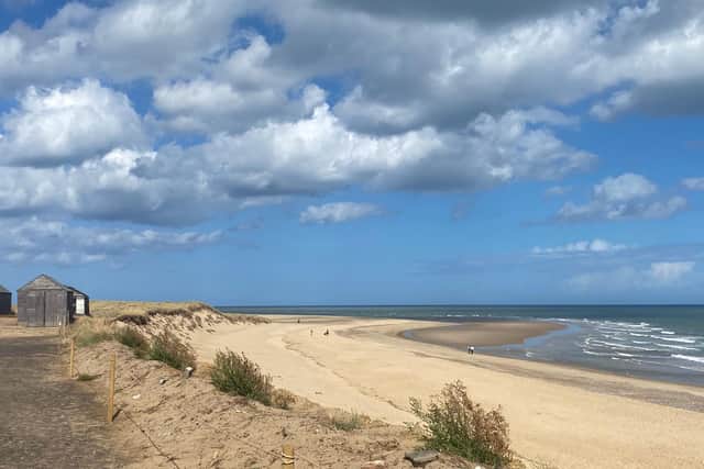 Winterton's beach is dog friendly all year round