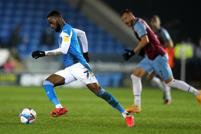 Mo Eisa played 56 times for Peterborough United between  2019/2021 after signing for £1.3m from Bristol City.