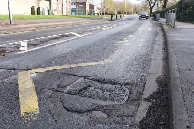 The funding will help tackle potholes in the city