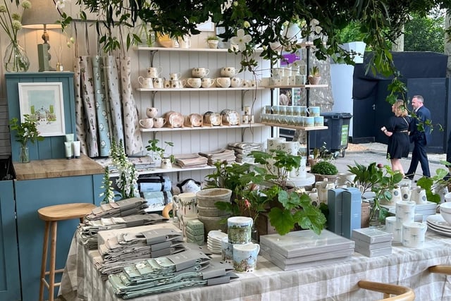 The five-star award winning trade stand by Sophie Allport at the Chelsea Flower Show in 2023