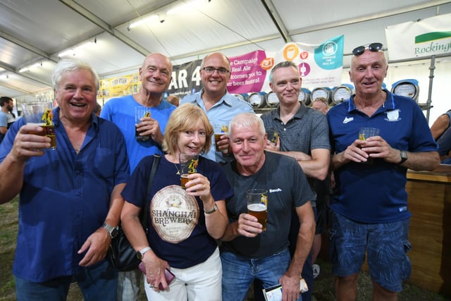 The festival, with more than 300 beers, will be serving punters until Saturday night.