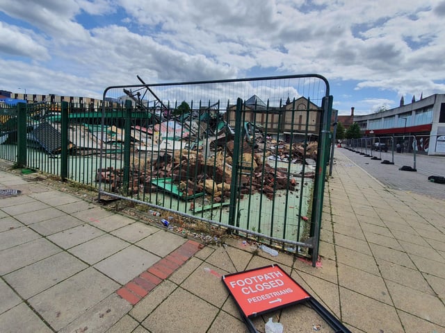 The demolition of Peterborough market has now been completed.