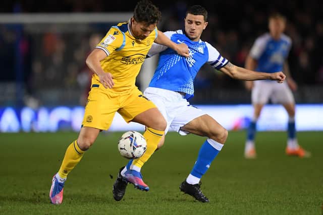 Action from Posh v Reading last season. Photo by Harriet Lander/Getty Images