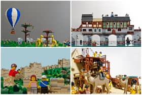 From the Brick Wonders exhibition coming to Peterborough
