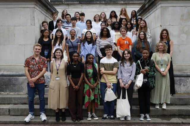 All the shortlisted writers at the Orwell Youth Prize Celebration Day at University College London