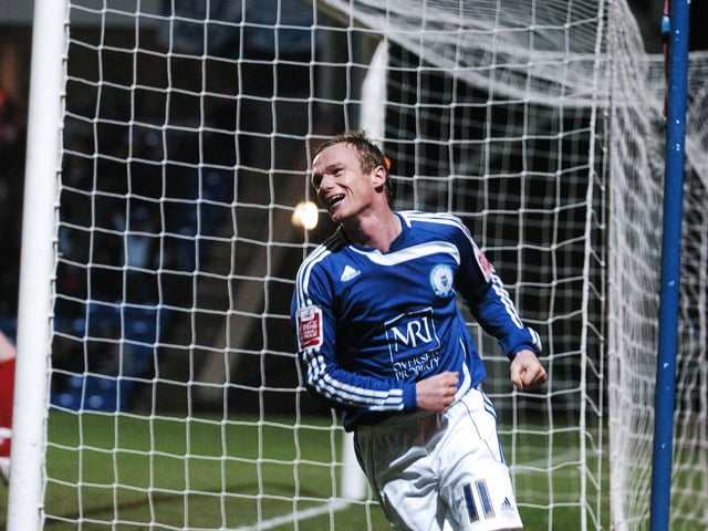 Signed May 14, 2007...Midfielder who joined from Walsall and was a key man in back-to-back promotions in his first two seasons at the club. Made 96 appearances and scored 11 goals before leaving on a free to Wycombe in January, 2010.....Rating 8/10.