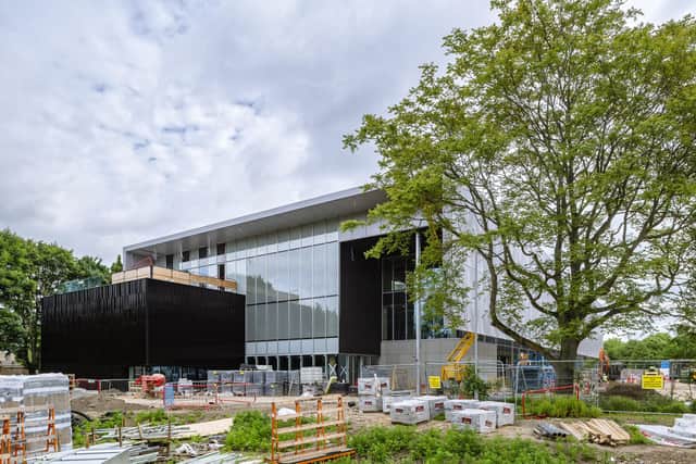 The second phase of ARU Peterborough is nearing completion.