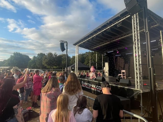Celebrations took place on The Embankment