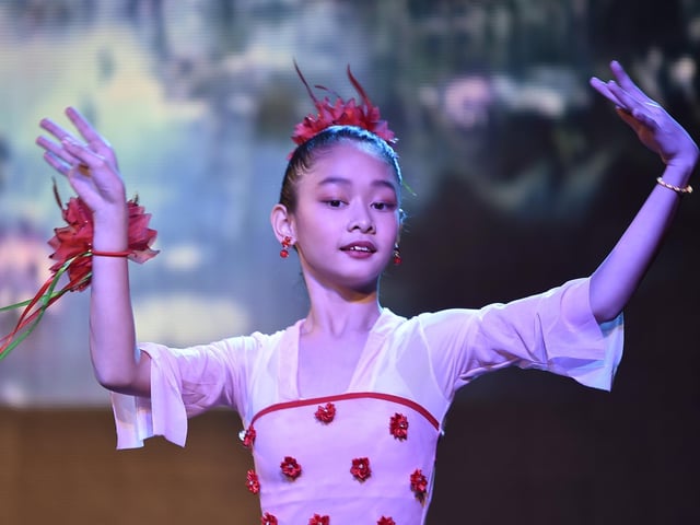 Chinese New Year celebrations at the Boyu Chinese School at the Peterborough School.