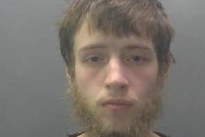 Joshua Turner, 21, stole alcohol from Sainsbury's on Oxney Road on two days, and was also found in TK Maxx in an area reserved for staff.
Turner, of no fixed address, was arrested and later charged with two counts of theft from a shop, burglary with intent to steal and failing to provide a sample for a class A drugs test.
Turner, who has 32 convictions for theft offences in the last three years was sentenced to 20 weeks in prison after pleading guilty to all offences.