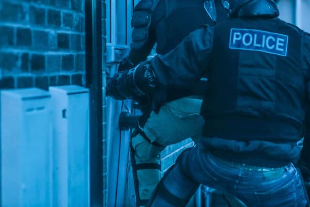 Police launched a series of dawn raids as part of the operation