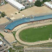Peterborough Greyhound Stadium at Fengate which is the subject of a new planning application to demolish it and construct an employment hub.