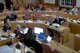 Most of Peterborough City Council's Conservative group left the meeting partway through