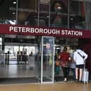 Peterborough Rail Station was quiet yesterday due to the latest strike