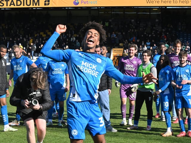 Saturday's Posh full-backs looked like they could with a break and if that means playing two right-footers either side of the centre-backs so be it.