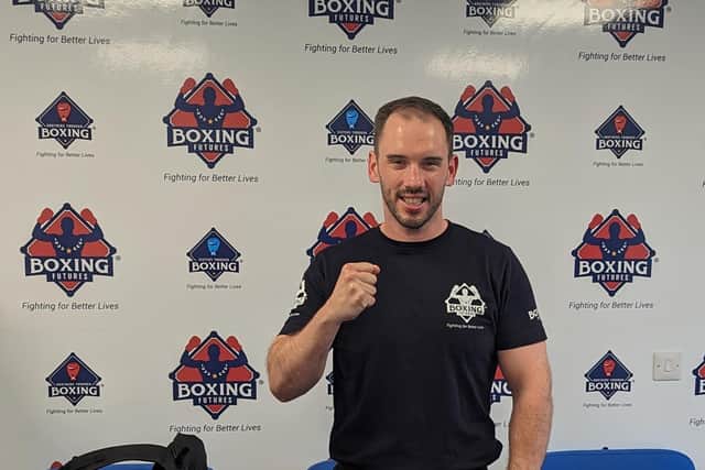 Boxing Futures coach Aidan Lyons