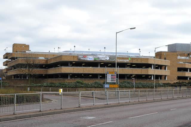 Work has started on a £1.5 million energy efficiency programme for car parks at Peterborough's Queensgate Shopping Centre.