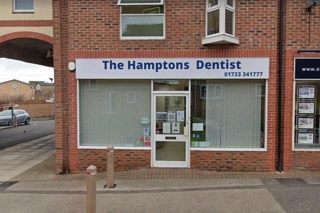 The Hamptons Dental Practice, 52 Hargate Way, Hampton Hargate, is only taking new NHS patients who have been referred.