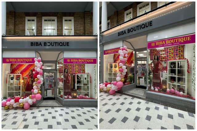 The new Biba Boutique in the Westgate Arcade in Queensgate Shopping Centre in Peterborough