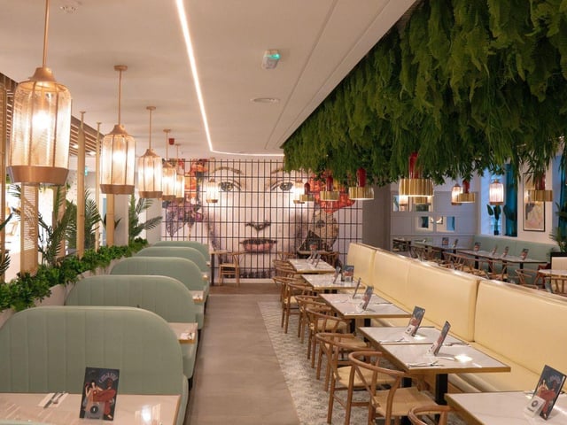 The new restaurant has been "thoughtfully designed to reflect the energy of its menu"