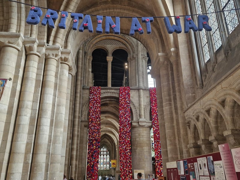WW2 at Peterborough Cathedral.