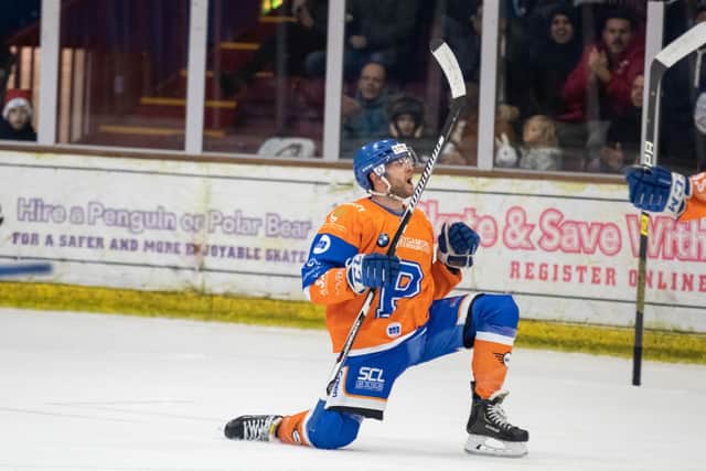 Nathan Pollard scored for Phantoms in Romford. Photo: Tom Scott.