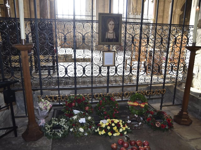 Commemoration Service for Katharine of Aragon at Peterborough Cathedral.