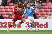 Dan Butler in action for Posh.