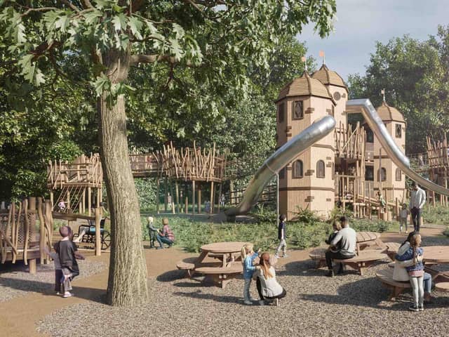 Burghley House will offer visitors a few new surprises when it reopens on 18 March - including the new Hide and Secrets play park.
