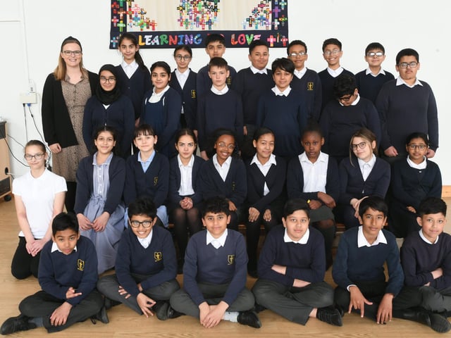 All Saints C of E school year 6 pupils.