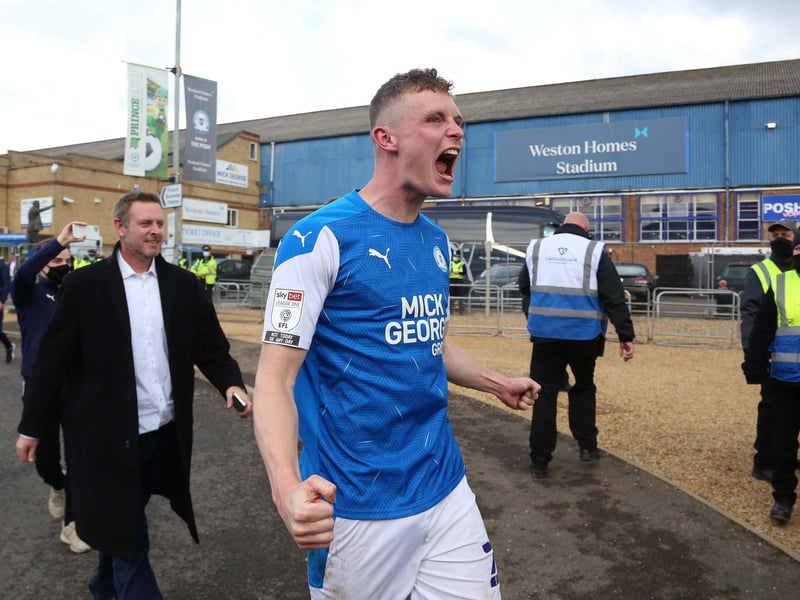 The most used Posh subs in 2020-21 were: Ethan Hamilton (21, pictured), Mo Eisa (21), Ricky-Jade Jones (14), Harrison Burrows (13) and Idris Kanu and Ryan Broom (10 apiece). The most likely effective subs this season could be Lolos, Morgan, Carl Johnston, Harley Mills, Khela and Cian Hayes.